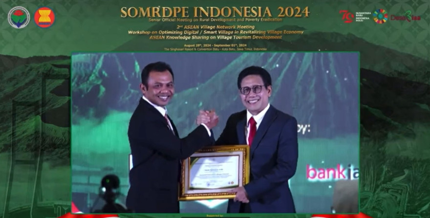 Desa Melinggih Mendapatkan Penghargaan Nominasi Desa AVN (Asean Villages Network)