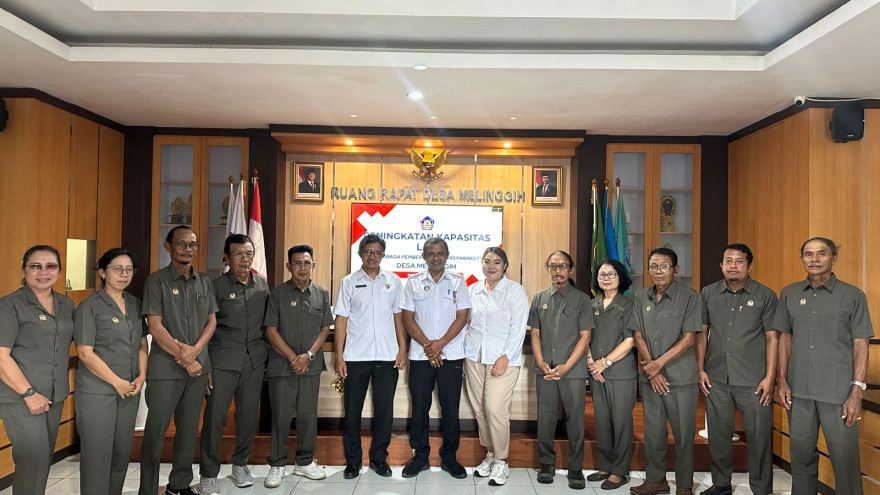 Peningkatan Kapasitas Lembaga Pemberdayaan Masyarakat (LPM) Desa Melinggih
